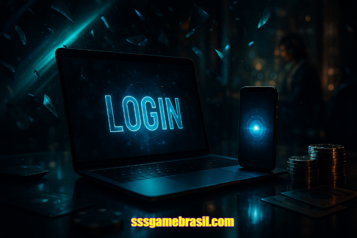 Figura 2 do login da SSSGAME